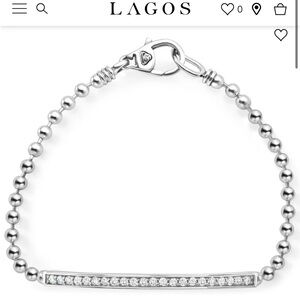 LAGOS Beaded Diamond Bracelet
